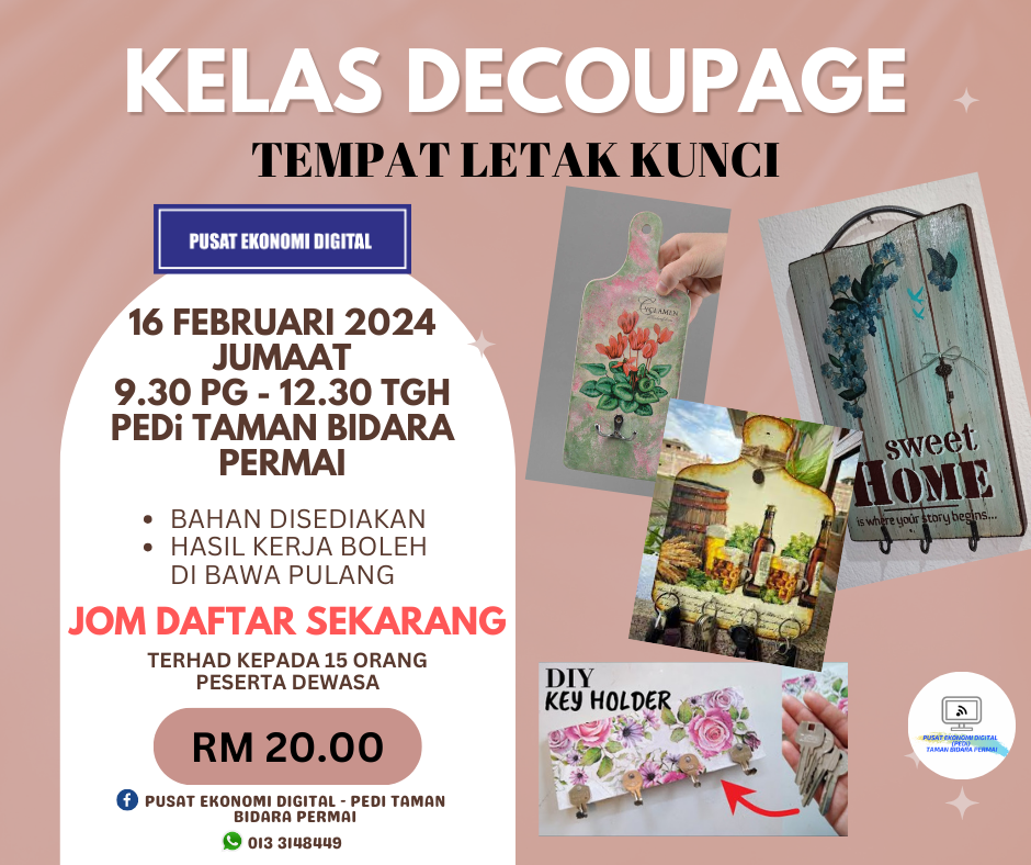 KELAS DECOUPAGE
