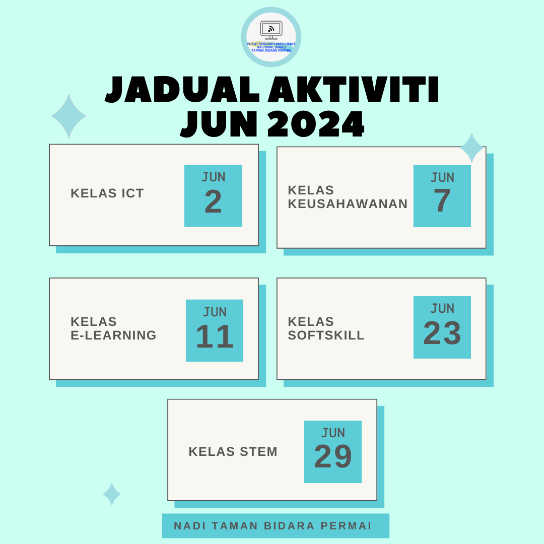 JADUAL AKTIVITI JUN 2024
